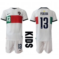 Koszulka piłkarska Portugalia Danilo Pereira #13 Strój wyjazdowy dla dzieci MŚ 2022 tanio Krótki Rękaw (+ Krótkie spodenki)